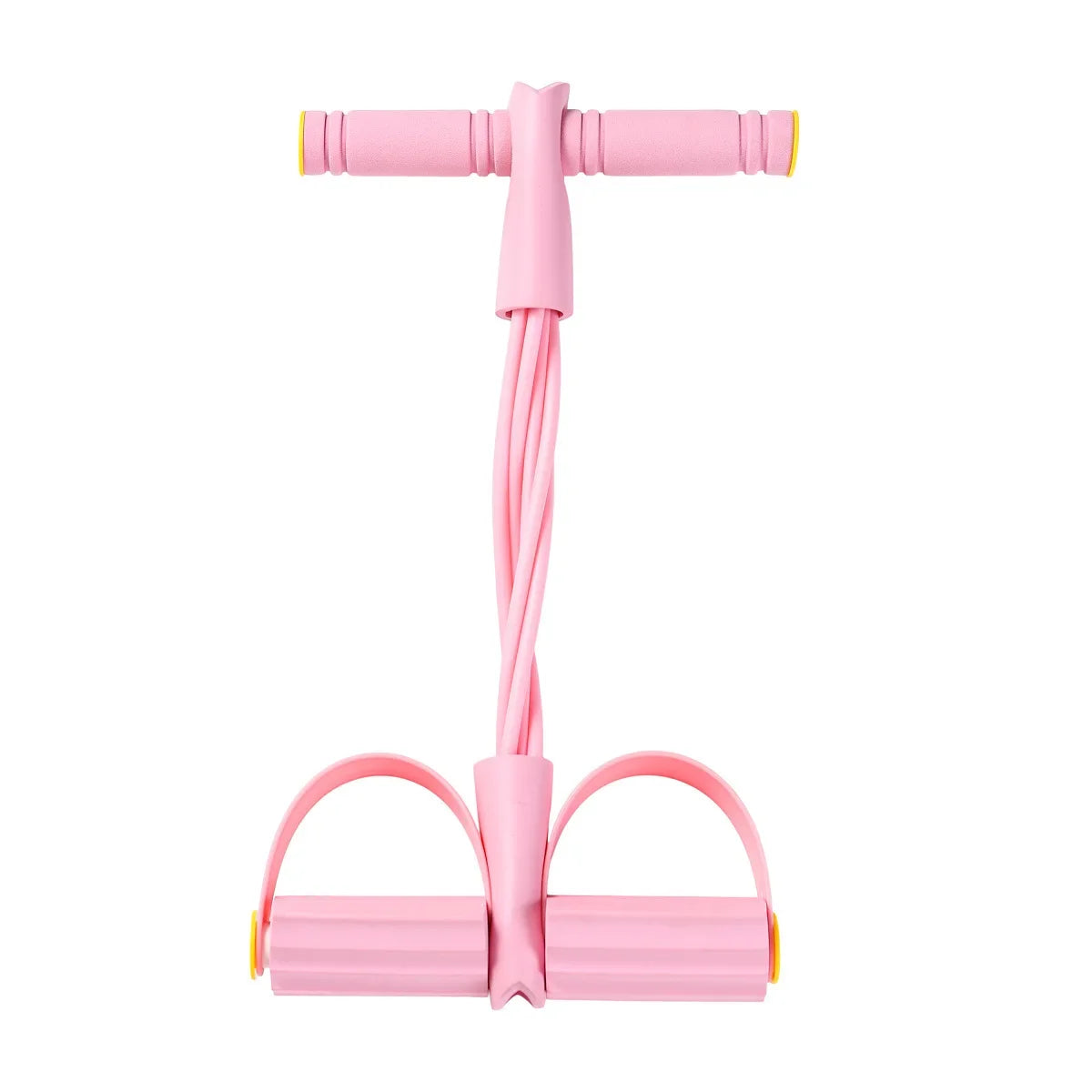 4/6 TubeElastic Yoga Pedal Puller Resistance Band Workout Pull Tension Rope for Abdomen/Waist/Leg Stretching Slimming Training