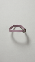 Sangle de cheville violet poudré